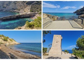 El Sendero de la Costa de La Vila Joiosa, una preciosa ruta llena de calas y playas