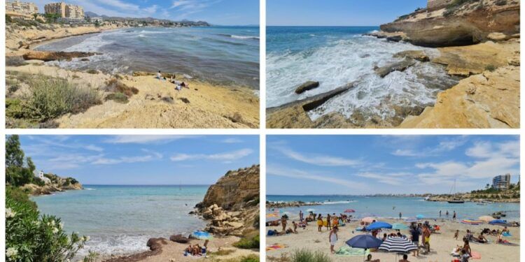 De ruta por las playas y calas de El Campello desde Illeta dels Banyets hasta Cala de les Palmeretes