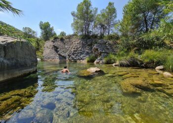 El Pozo Vidal, un espectacular rincón del Río Villahermosa para disfrutar de un buen baño