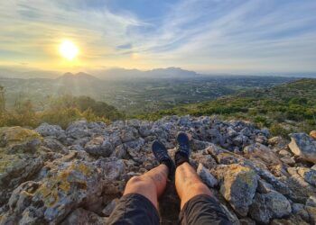 El yacimiento íbero del Alt de Benimaquia, un rincón patrimonial con bellas vistas