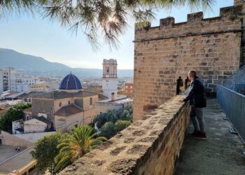 El Castillo de Dénia, el lugar con mejores vistas del casco antiguo dianense