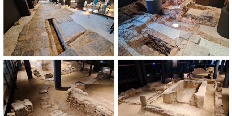 La Vía del Pórtico y la Domus dels Peixos, dos de las joyas del mundo romano de Sagunto