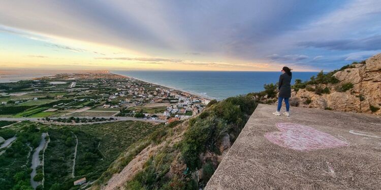 El Volcán de Cullera, un rincón con espectaculares vistas