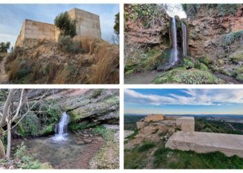 La ruta del Castillo y los Chorradores de Navarrés, una bella caminata para hacer en familia