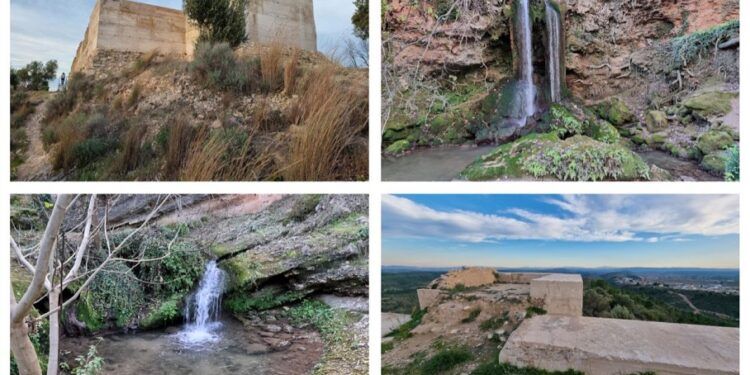 La ruta del Castillo y los Chorradores de Navarrés, una bella caminata para hacer en familia