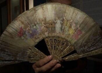 El Museu del Palmito de Aldaia pierde un 20 por ciento de su colección de abanicos por la DANA