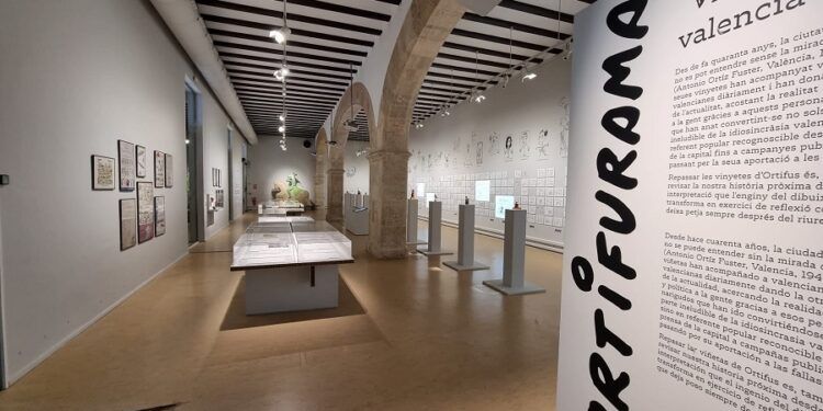 Gran exposición GRATUITA del humorista gráfico valenciano Ortifus en La Nau