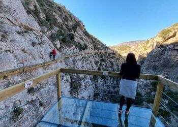 La Pasarela del Pantano de Relleu, el Caminito del Rey alicantino