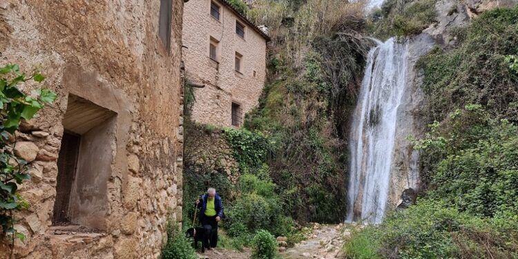 El Chorrador de Alcoy, una bella cascada en el curso del barranc del Cint