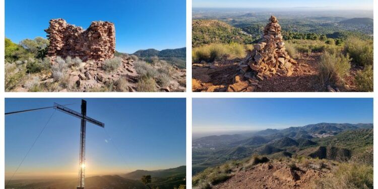 Ruta por el Montcúdio, el Puntal de Mateu, la Creueta y otros rincones de la Calderona