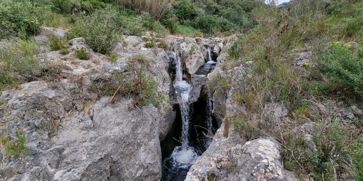 El Cucó del Frare, la maravilla natural de Llutxent que aparece tras intensas lluvias