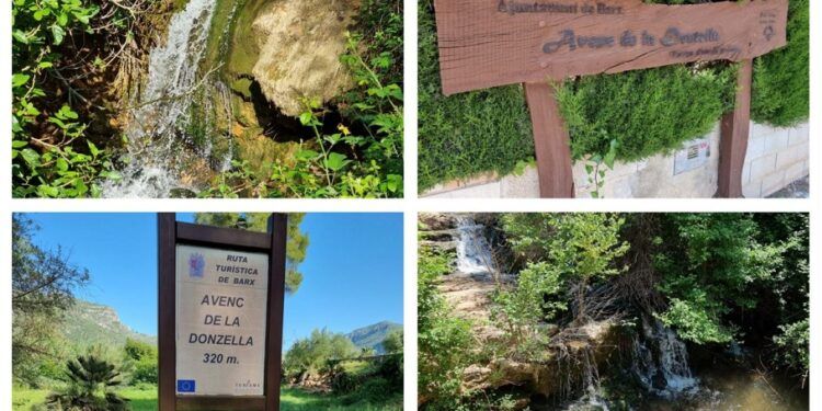 El Avenc de la Donzella, la curiosa sima de Barx que sirve como desagüe natural
