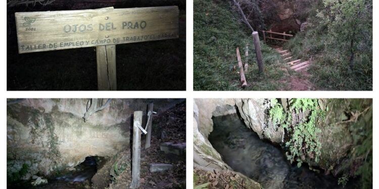 Los Ojos del Prao, un curioso «río» de aguas subterráneas en Viver