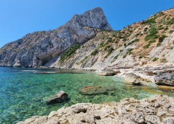 La Cala del Penyal, una de las calas más desconocidas y salvajes de Calpe