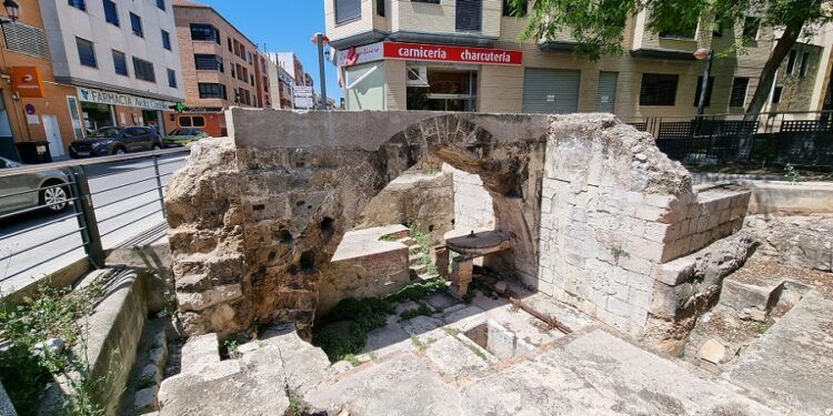 El Molino del Nabo o de Abajo, los restos de un antiguo molino harinero en Cheste
