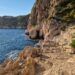 Al Sol del Barranc, la pequeña «cala» de Xàbia cuyo acceso se realiza por unas empinadas escaleras