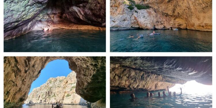 La Cova de la Figuereta y la Cala de la Branca, maravillas naturales únicamente accesibles por mar