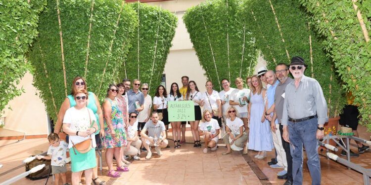Bétera bate el récord Guinness de altura de les alfàbegues