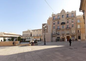 La Casa del Punt de Gantxo, un bello edificio patrimonial situado en la plaza de la Almoina