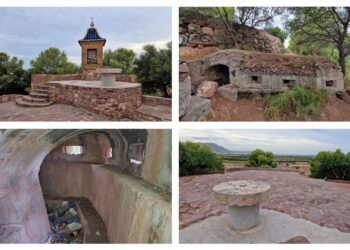 La muntanyeta del Cabeçol, un pequeño montículo en El Puig con una virgen y un búnker