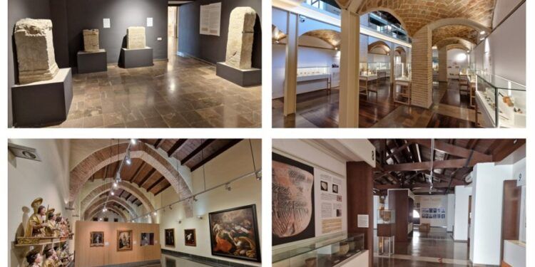 El Hospital de Sant Marc de Gandia, sede del Museu Arqueològic y el Museu de Santa Clara