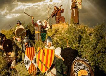 Llutxent acoge este fin de semana la gran recreación histórica de la Batalla dels Corporals del s. XIII