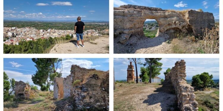 El Castillo de Chiva, las ruinas de una antigua fortaleza con una bella panorámica
