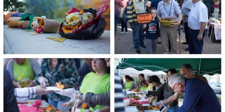 Valencia celebra una nueva fiesta de la calabaza de l’Horta de Campanar-Benimàmet