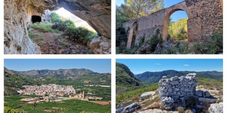 De ruta en Simat por el Camí dels Burros, la Font del Cirer, Cova Mallaetes y el Alt de les Àligues