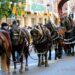 El barrio de Sagunto de Valencia celebra su tradicional porrat y bendición de animales