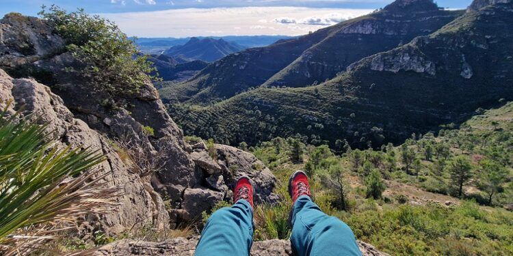 El Picaio de Xeresa desde la Font Nova de Simat, una sencilla ruta por pista forestal