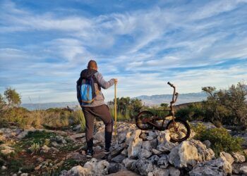 La ruta del Alto de la Bicicleta, un recorrido circular en Xàtiva por la cresta de la Serra Grossa