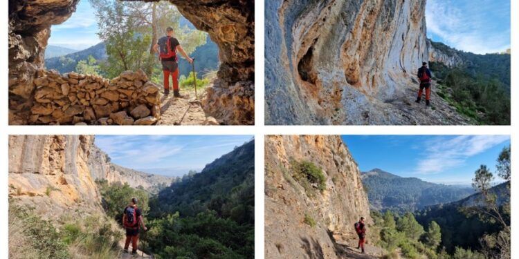 La espectacular ruta del barranc de la Creu, el barranc del Paller y la penya de l´Aventador