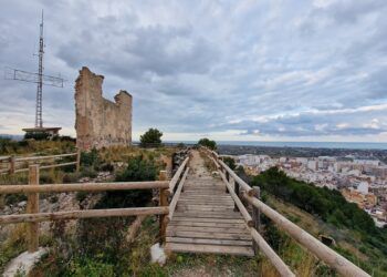 El Castillo de Santa Ana, la fortaleza de Oliva cuya función era vigilar la costa y la morería local