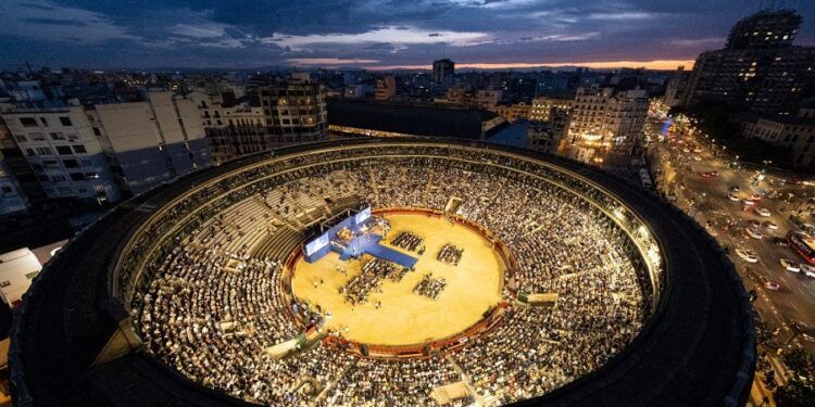 La Fiesta de la Música Valenciana trae conciertos gratuitos de banda a la Plaza de Toros de Valencia