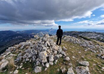 El Cim de la Xortà y el Morro Blau desde el Portet de Castells, una bella ruta por la Serra de la Xortà