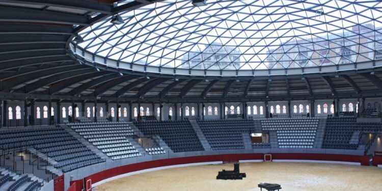 La plaza de toros de Villena acogerá circulaciones de tren miniatura y una exposición de módulos