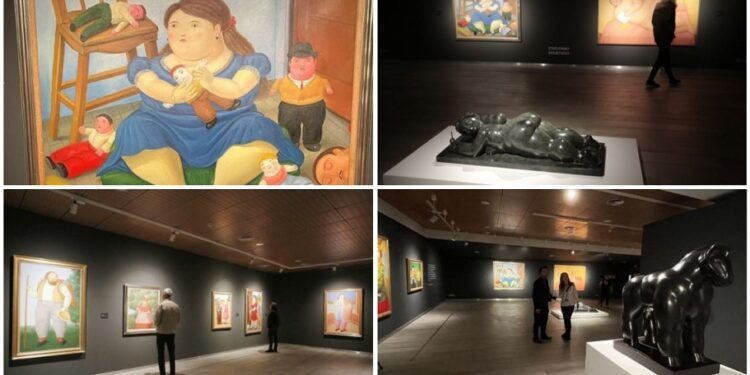 El universo de Fernando Botero aterriza en Valencia con una exposición integrada por 45 obras