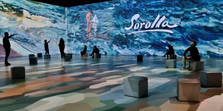Llega a Valencia la exposición de artes digitales más grande dedicada a Sorolla