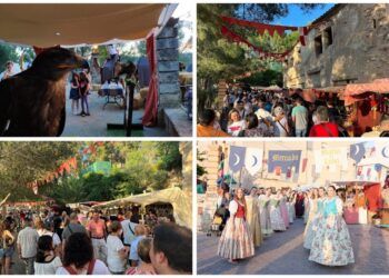 Gran Mercado Medieval María de Luna en Segorbe con más de 80 espectáculos diferentes