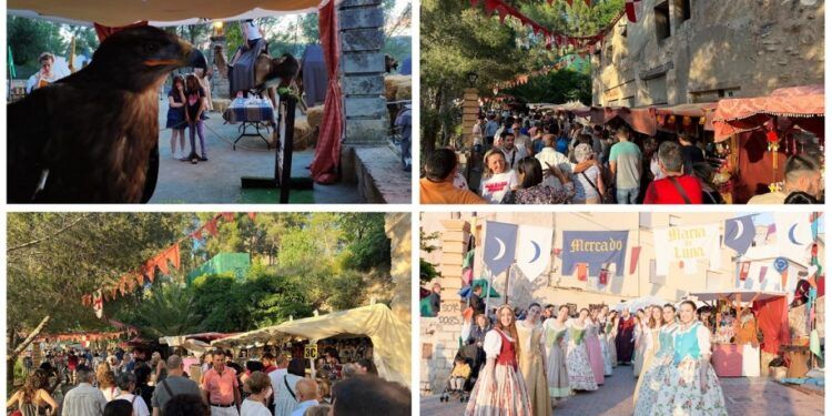 Gran Mercado Medieval María de Luna en Segorbe con más de 80 espectáculos diferentes