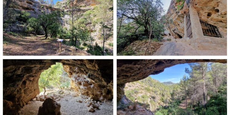 La Cueva de la Cambriquia, un bello paraje en Bicorp lleno de vegetación de bosque mediterráneo