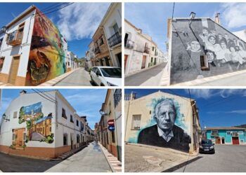 Senija, una encantadora población de la Marina Alta llena de arte urbano