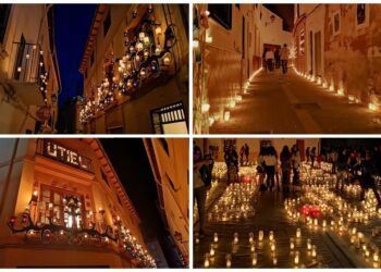 Más de 50.000 velas iluminarán Utiel en la VII edición de “Utiel 250 años a la luz de las velas”