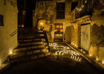 Titaguas celebra este fin de semana la Noche de las Velas de 2023, su noche más bonica del año