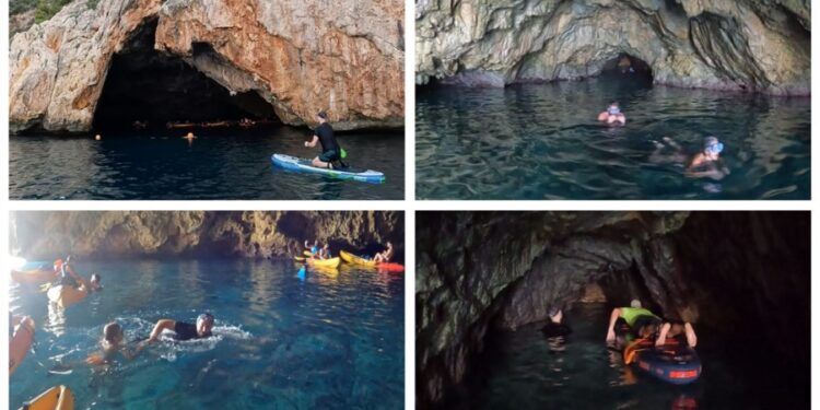 La Cova del Llop Marí de Xàbia, una bella cavidad marina a los pies de la Torre de Ambolo