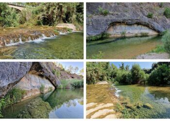 El Pozo del Abrigo, una pequeña poza escondida del río Villahermosa a su paso por Vallat