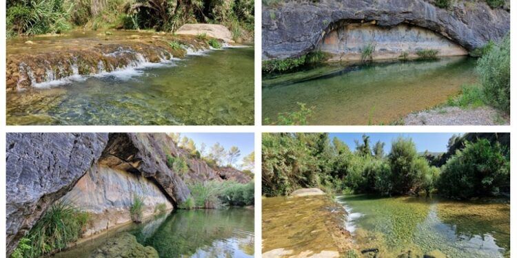 El Pozo del Abrigo, una pequeña poza escondida del río Villahermosa a su paso por Vallat