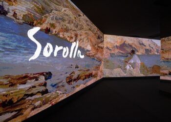 La gran exposición inmersiva «Sorolla a través de la luz» aterriza en Valencia tras triunfar en Madrid