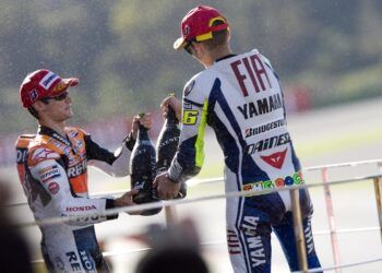 Valentino Rossi y Dani Pedrosa protagonizan las carreras de Cheste de este fin de semana